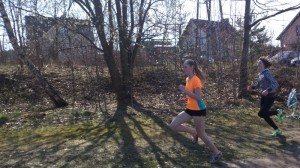 Na zdjęciu Alicja Cuppa przed Wiktorią Metlicką